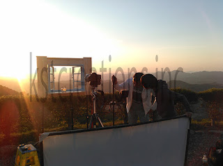 風景撮影シーン